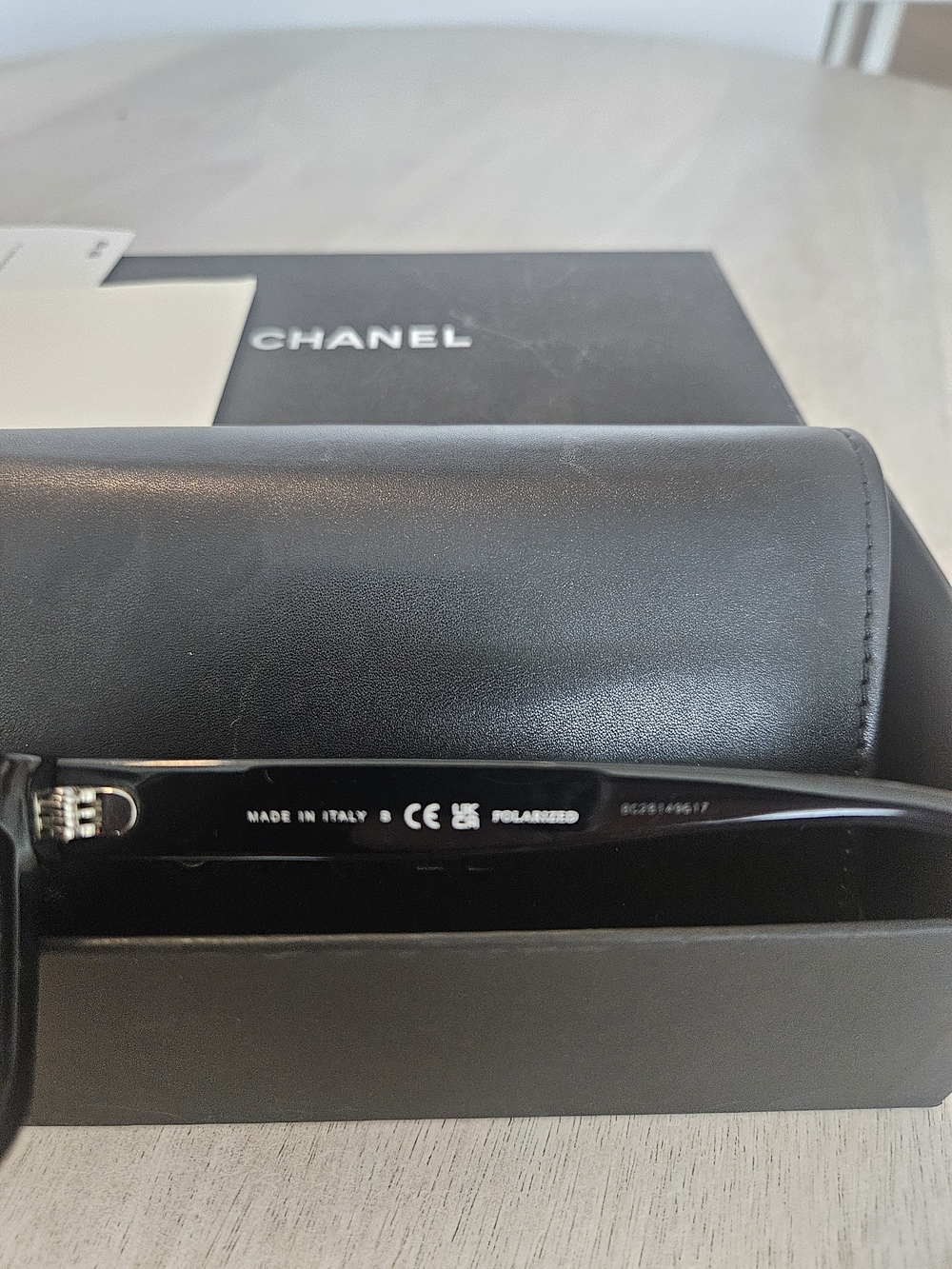 Chanel Black Cat-Eye Sunglasses - Picture 3 of 6
